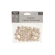 Natural Wooden Beads, 15 mm, 1 pack - 30 pcs