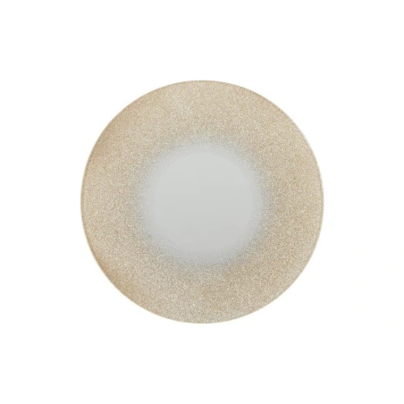 Spoguļveida sveču paplāte, 20 cm, zelta krāsā