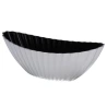 Plastic Planter, 36 × 15 × 14 cm, Silver