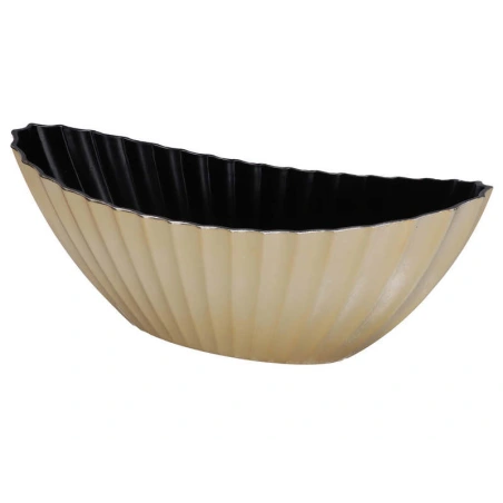 Plastic Planter, 36 × 15 × 14 cm, Gold