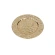 Plastic Plate, 33 × 33 × 2 cm, Gold