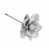 Artificial Magnolia, White and Gray