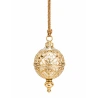 Metal Sphere, 16×16×39 cm, Gold