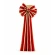 Fabric Ribbon, 40 × 200 cm, Red and Gold