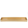 Plastic Tray, 55×15×4 cm, Gold