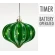 Hanging Decoration with Flashing LEDs, 18 cm
