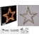 Star, 56 cm, LED EWW, Black