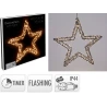 Star, 56 cm, LED EWW, Black
