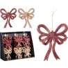 Decorative Hanging Bow “Scarlet”, 13 cm
