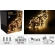 Super Cluster, 2400 LED, silti balta gaisma