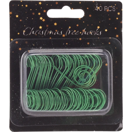 Christmas Tree Hooks, 1 Pack – 40 Pieces