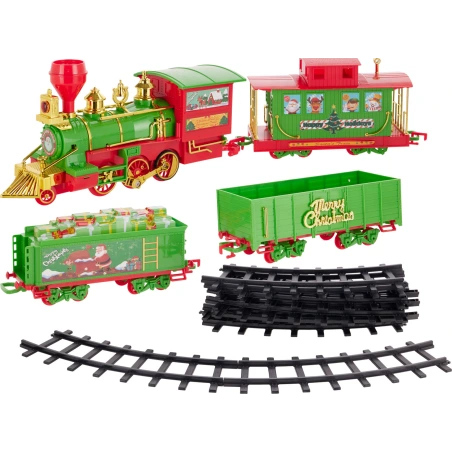 Christmas Train Set, 1 Set – 24 Pieces