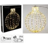 Christmas Bauble with 240 Warm White LEDs