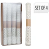 Set of Placemats, 45×30 cm, white