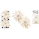 Clip-On Poinsettia Flower, 1 Pack – 2 pcs., 18 cm