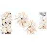 Clip-On Poinsettia Flower, 1 Pack – 2 pcs., 18 cm