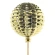 Christmas Bauble “Diaz”, 6 cm, on a 50 cm Stick, Gold