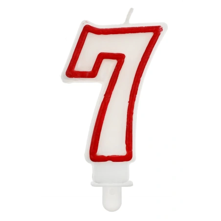 No. 7 Candle, 8 cm