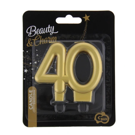 Birthday Candle „40“