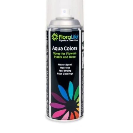 Vandens dažai "Aqua Colour Spray", sidabrinio metalo spalva, 400 ml