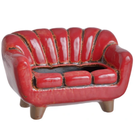 Keraminė sofa, 18 x 9 x 10,5 cm