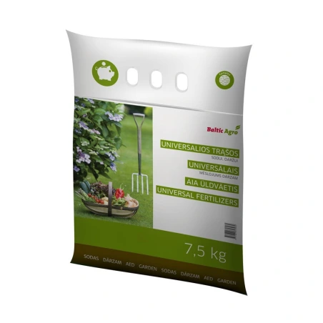 Universalios trąšos sodui, 7,5 kg