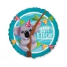 Folijos balionas 18" FX - "Koala Happy Birthday"