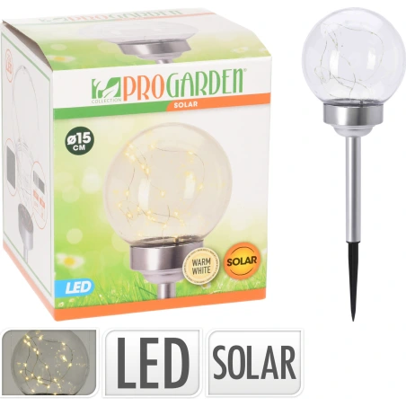 SAULĖS lempa su LED, 15 cm