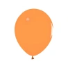 Balionai 12", oranžiniai, pasteliniai, 1 pak. - 10 vnt.