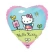 Folinis balionas, 18", "Hello Kitty in the garden"