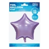Folinis balionas „Žvaigždė“, 19", šviesiai violetinis