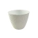 Plastikinis vazonas „VERO 15“, 15×12,7 cm, baltas