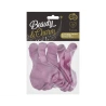Balionai, „Beauty&charm“, platininiai, 12", 1 pak. -  6 vnt.