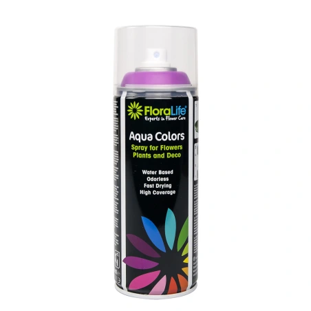 Vandens dažai „Aqua Colour Spray“, 400 ml, fuksijos spalva