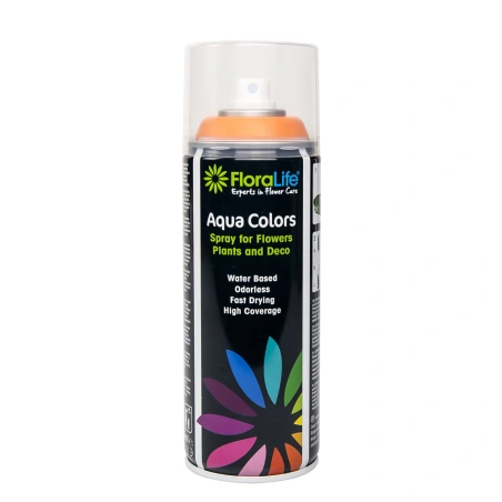 Vandens dažai "Aqua Colour Spray", oranžinė spalva, 400 ml