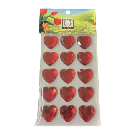 Priklijuojamos širdelės