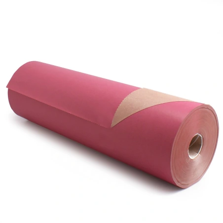 Ruloninis kraftpopierius, ciklameno spalvos, 50 cm × 400 m 50 g/m2, FSC