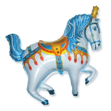 Foil balloon, 24" "Circus horse", 92×100 cm