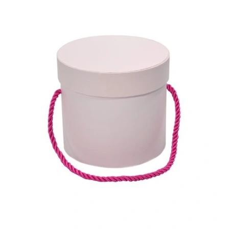 Dovanų dėžutė, šviesiai rožinės spalvos, 12,7×12,7 cm