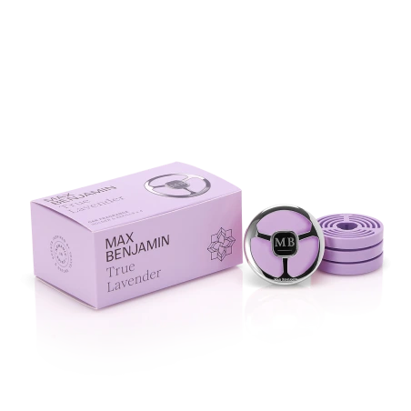 Automobilio kvapas „True Lavender“ + 4 papildymai