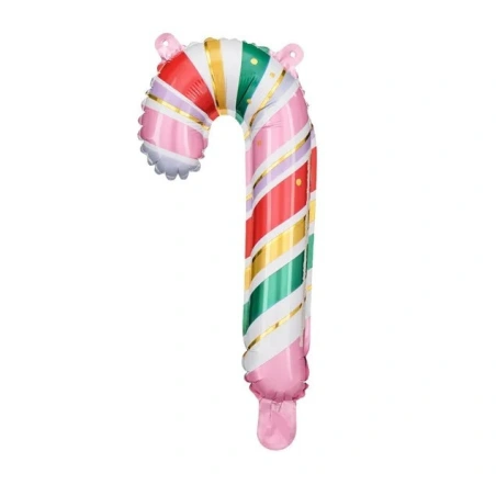 Foliniai balionai „Candy cane“, 18,5 × 35 cm, 1 pak. - 5 vnt.