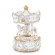 Carousel with music box, 16.5×11×11 cm