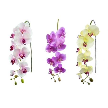 Dirbtinė gėlė - orchidėja, 95 cm, įvairių spalvų