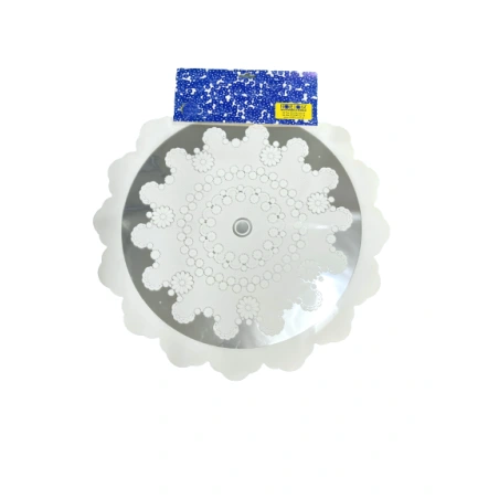 Cellophane "skirts", Ø 50 cm, white, 1 pack - 50 pcs.