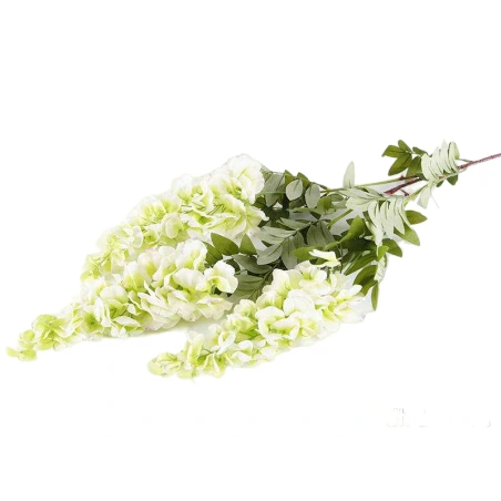 Artificial Wisteria, cream color, h-100 cm
