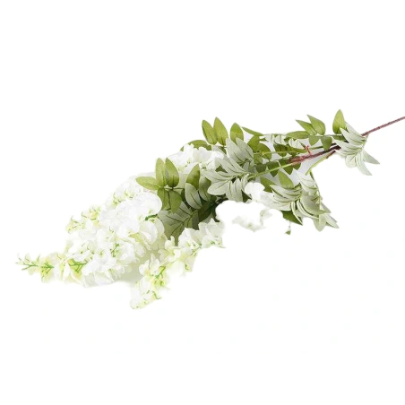 Artificial Wisteria, white color, h-100 cm
