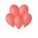 Balionai, 12", pastelinės koralų spalvos, 1 pak. - 100 vnt.