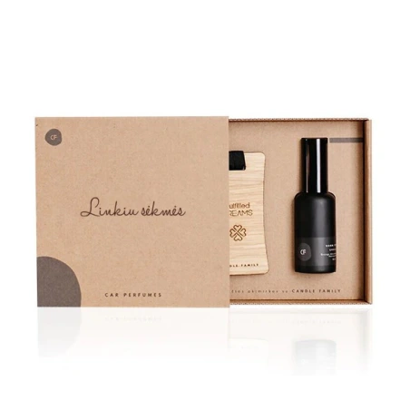 Rinkinys „Linkiu sėkmės“ ( kortelė ir purškiamas kvapas)