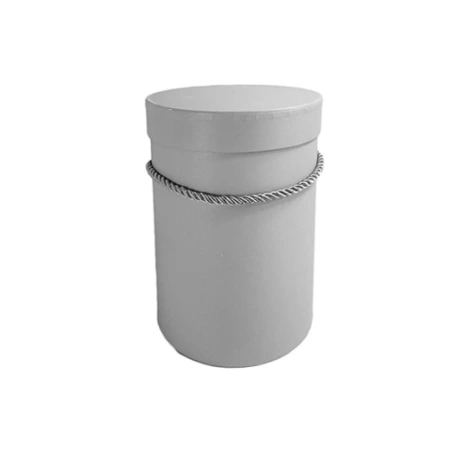 Dovanų dėžutė, pilka, 18×13,5 cm