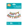 Folio balionų rinkinys „ Happy Birthday“